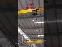Cần trục trên dầm đơn EOT Workshop1-10ton Cần trục du lịch điện OEM tiêu chuẩn châu Âu