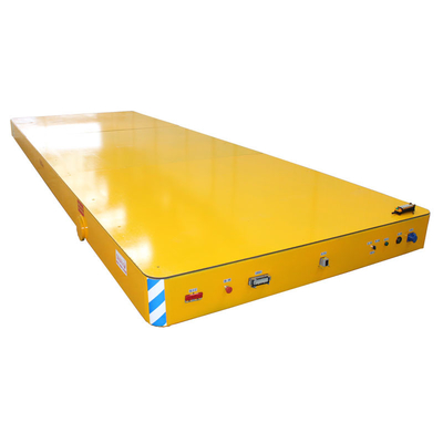 Xe tải phẳng điện 10 tấn AC 220V bốn bánh công nghiệp với động cơ bánh răng