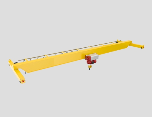 Tốc độ nâng 8 / 0,8 M / phút Cầu trục dầm đơn cho xưởng