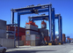 Cần cẩu giàn container 20 tấn RTG cao su Gầm đôi cho cảng