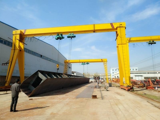 Động cơ di động di động đơn đệm Gantry Crane cho xử lý vật liệu đa năng