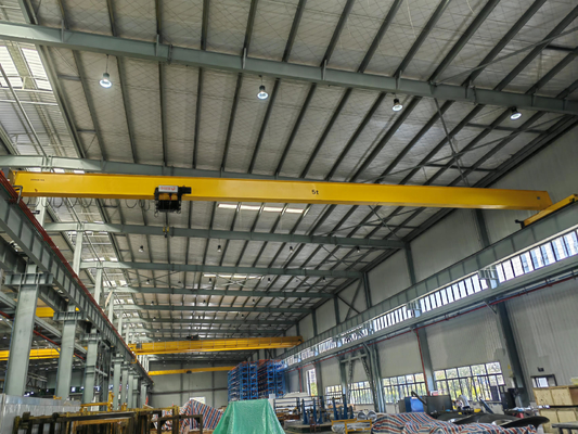 OEM 1 tấn đến 12,5 tấn cầu trục dầm đơn Hiệu quả truyền động cao